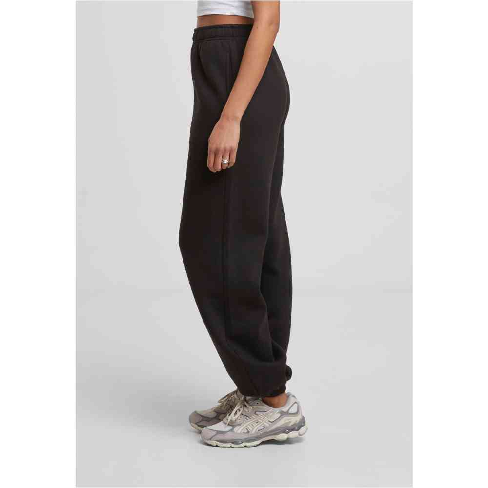 Urban Classics - Basic Essential Dames joggingbroek - Zwart